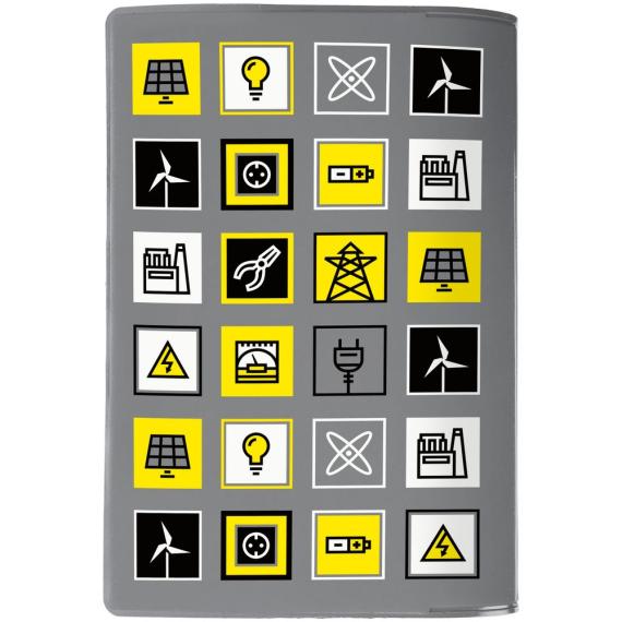 Обложка для паспорта Industry, ver.2, энергетика