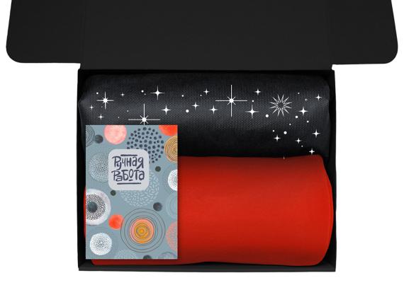 Подарочный набор «Re:y. Vive» с пледом, френч-прессом и кофе