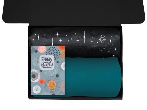 Подарочный набор «Re:y. Vive» с пледом, френч-прессом и кофе