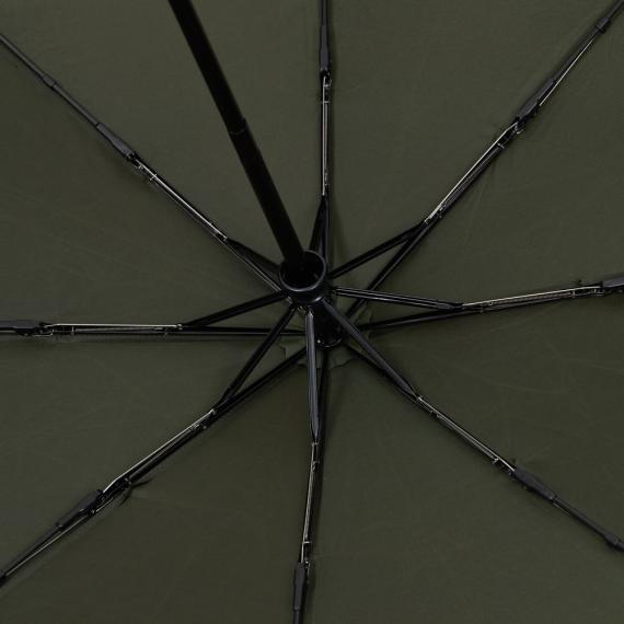 Зонт складной Cloudex, зеленый (хаки)