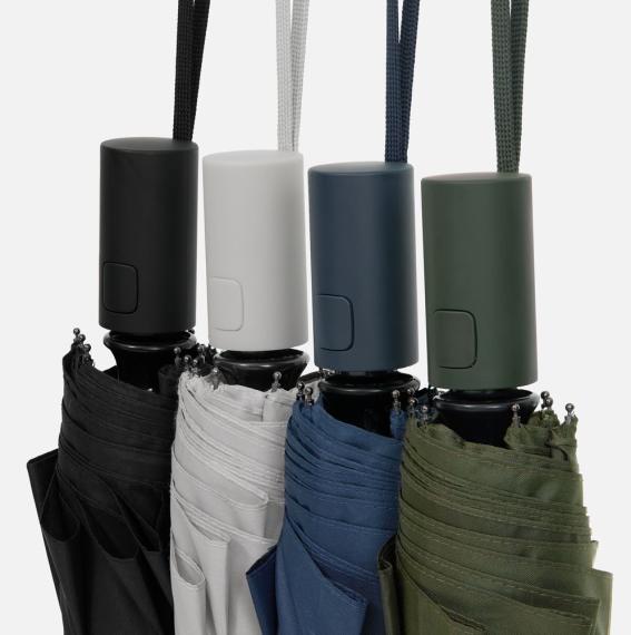 Зонт складной Cloudex, зеленый (хаки)