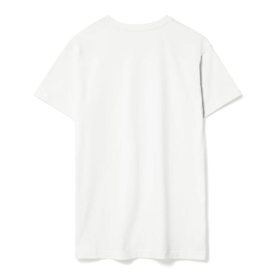 Футболка унисекс T-Bolka 160, белая (белоснежная), размер XXL