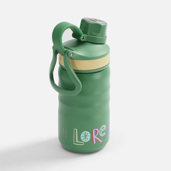 Термобутылка Fujisan 2.0 без логотипа, зеленая