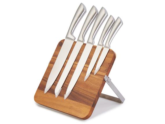 Набор ножей на магнитной подставке «Терон»