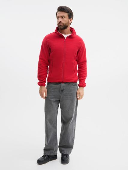 Куртка флисовая унисекс Ben Mac, красная, размер XL