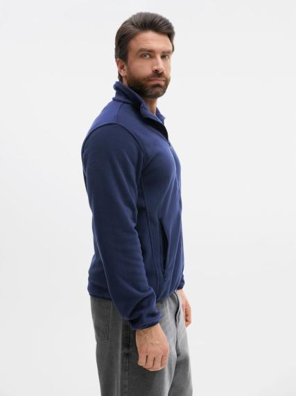 Куртка флисовая унисекс Ben Mac, темно-синяя, размер XL