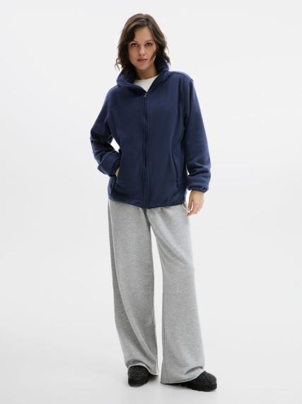 Куртка флисовая унисекс Ben Mac, темно-синяя, размер XL