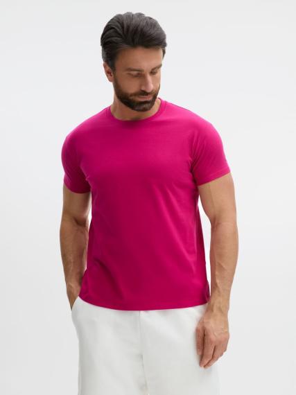 Футболка Imperial 190 ярко-розовая (фуксия), размер XXL