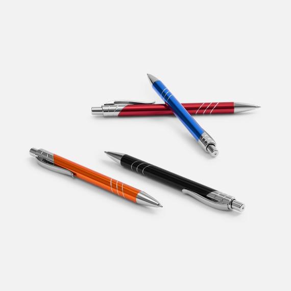 Ручка шариковая Underton Metallic, красная