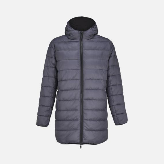 Куртка-парка унисекс Reverse, черная, размер XXL