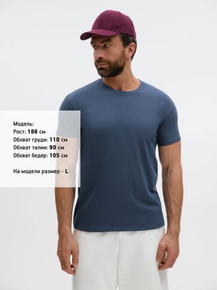 Футболка Imperial 190 синяя (джинс), размер 4XL
