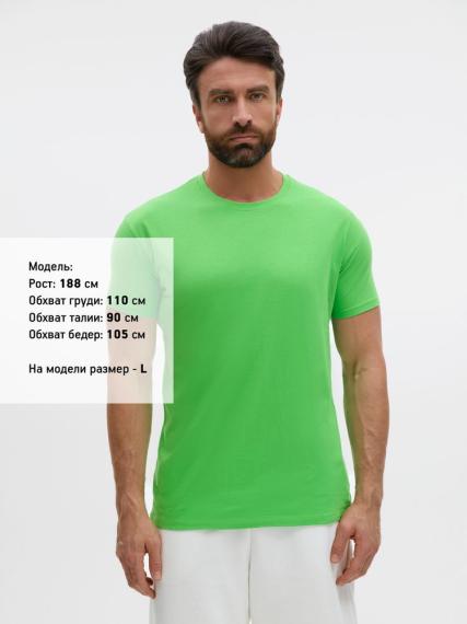 Футболка Regent 150 зеленый лайм, размер XS
