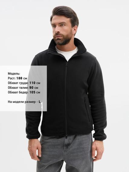 Куртка флисовая унисекс Ben Mac, черная, размер 3XL