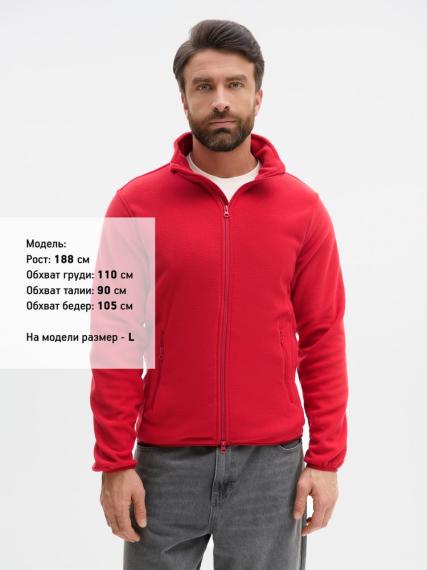 Куртка флисовая унисекс Ben Mac, красная, размер XL