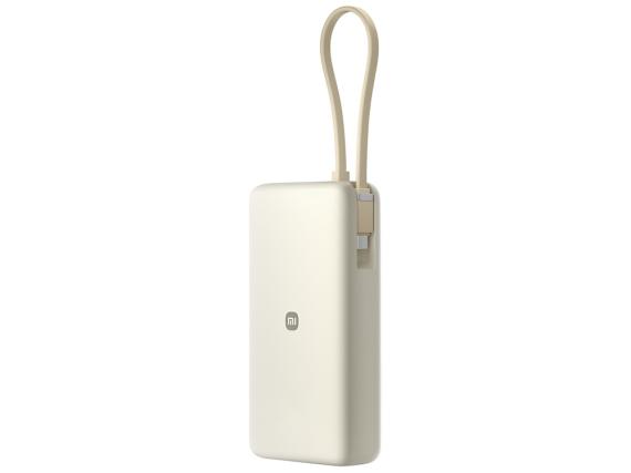 Внешний аккумулятор со встроенным кабелем Xiaomi 67W Power Bank (Integrated Cable), 20000 мАч