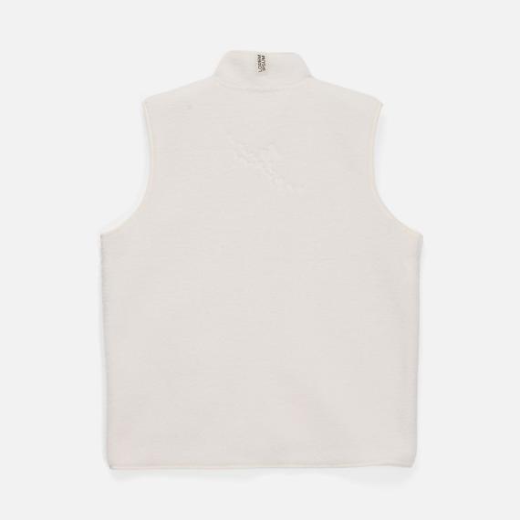 Жилет унисекс Oblako, молочно-белый, размер ХS/S