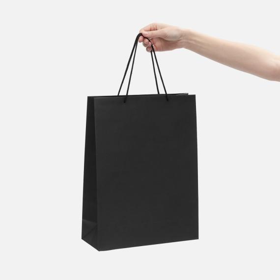 Пакет бумажный Porta XL, черный