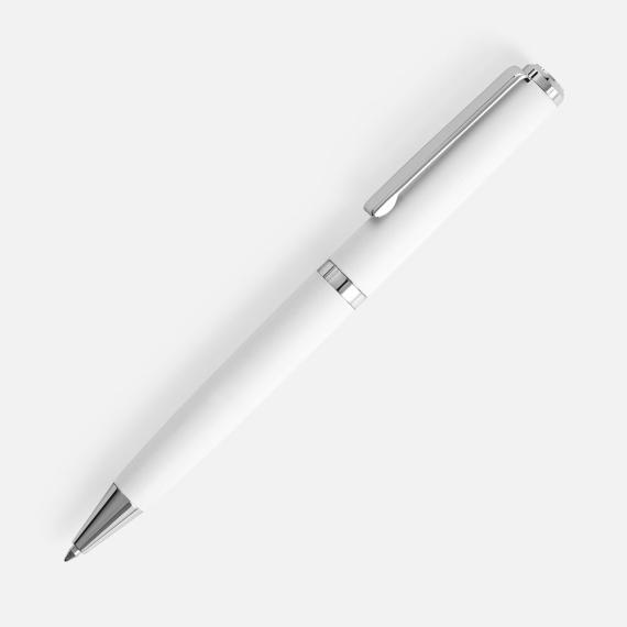 Ручка шариковая Inkish Chrome, белая