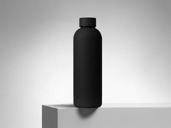 Вакуумная термобутылка «Cask», soft-touch, 500 мл