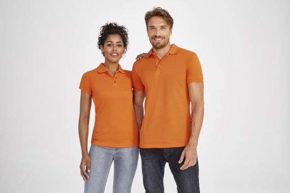 Рубашка поло мужская Prime Men 200 оранжевая, размер S